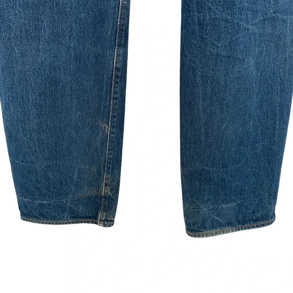 Levi's 501 Jeans Mens W38 L33‎ Button Fly Blue Denim Straight Leg